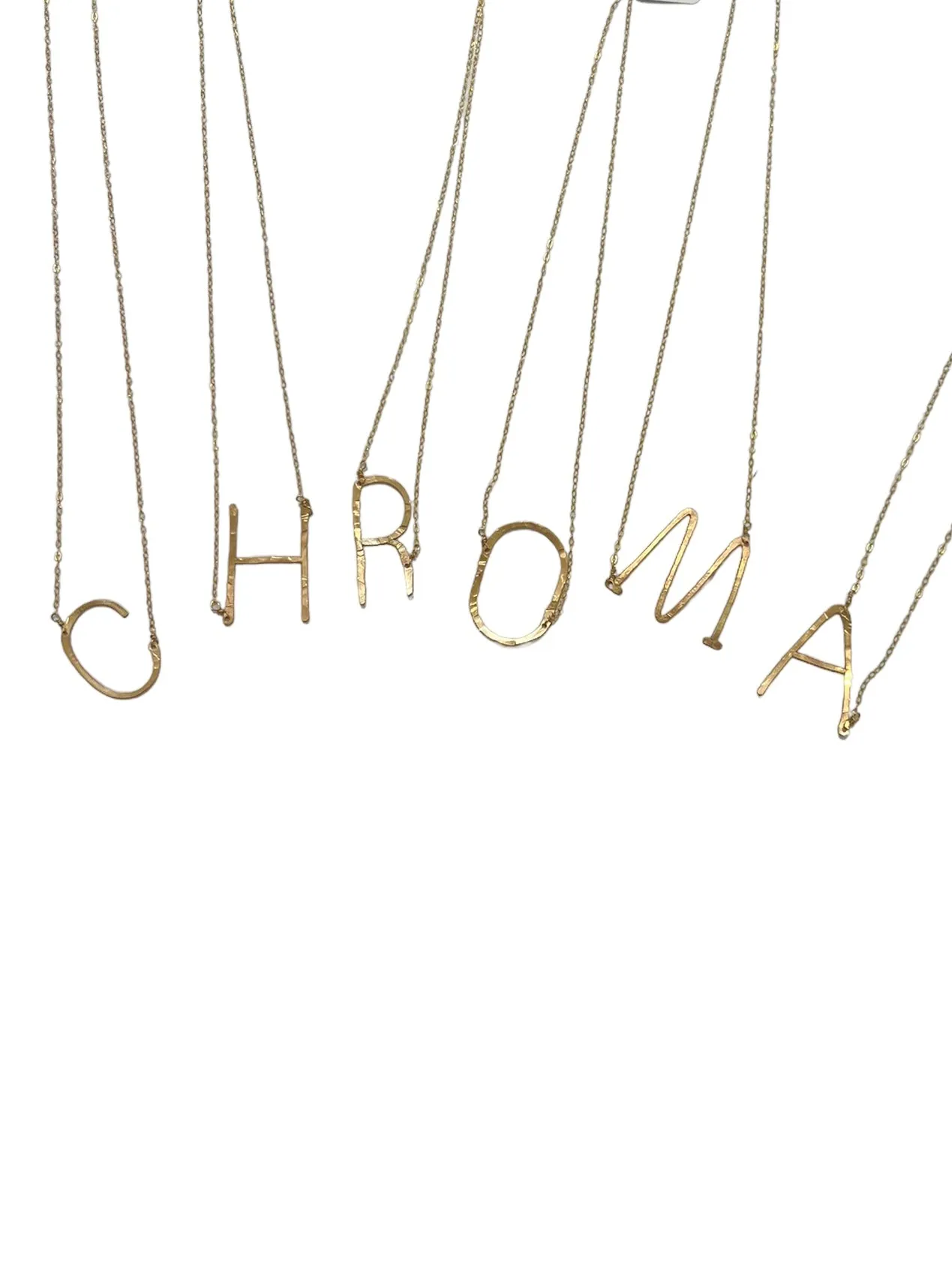AMANÁ PENINA- Initial Necklace (more available)