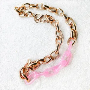 Ares Chunky Rose Gold Necklace