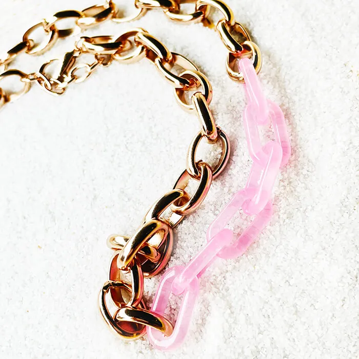 Ares Chunky Rose Gold Necklace