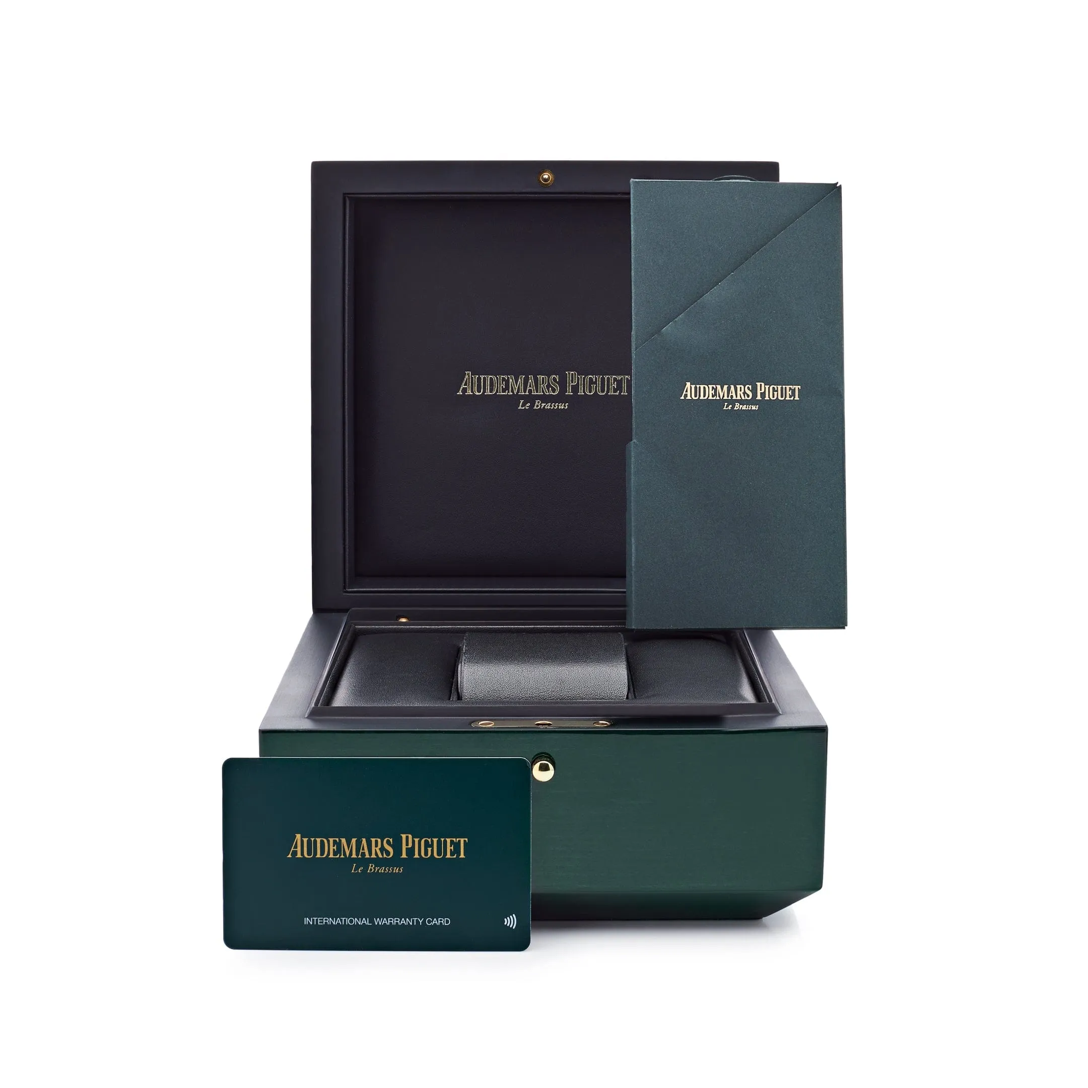 Audemars Piguet Royal Oak 15202PT.OO.1240PT.01 'Jumbo' Extra-Thin Platinum Green Dial