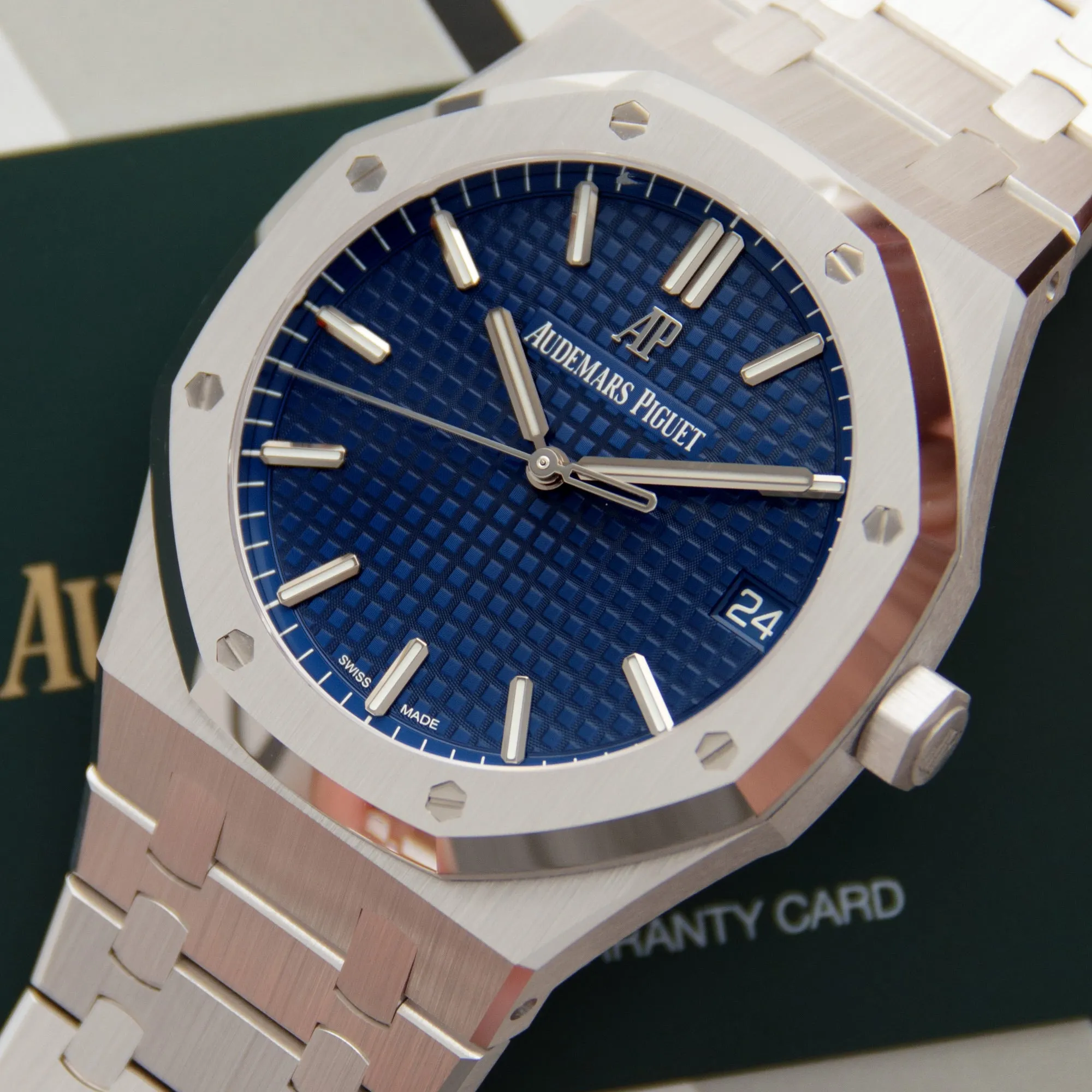Audemars Piguet White Gold Royal Oak Ref. 15503 Limited Edition for Japan