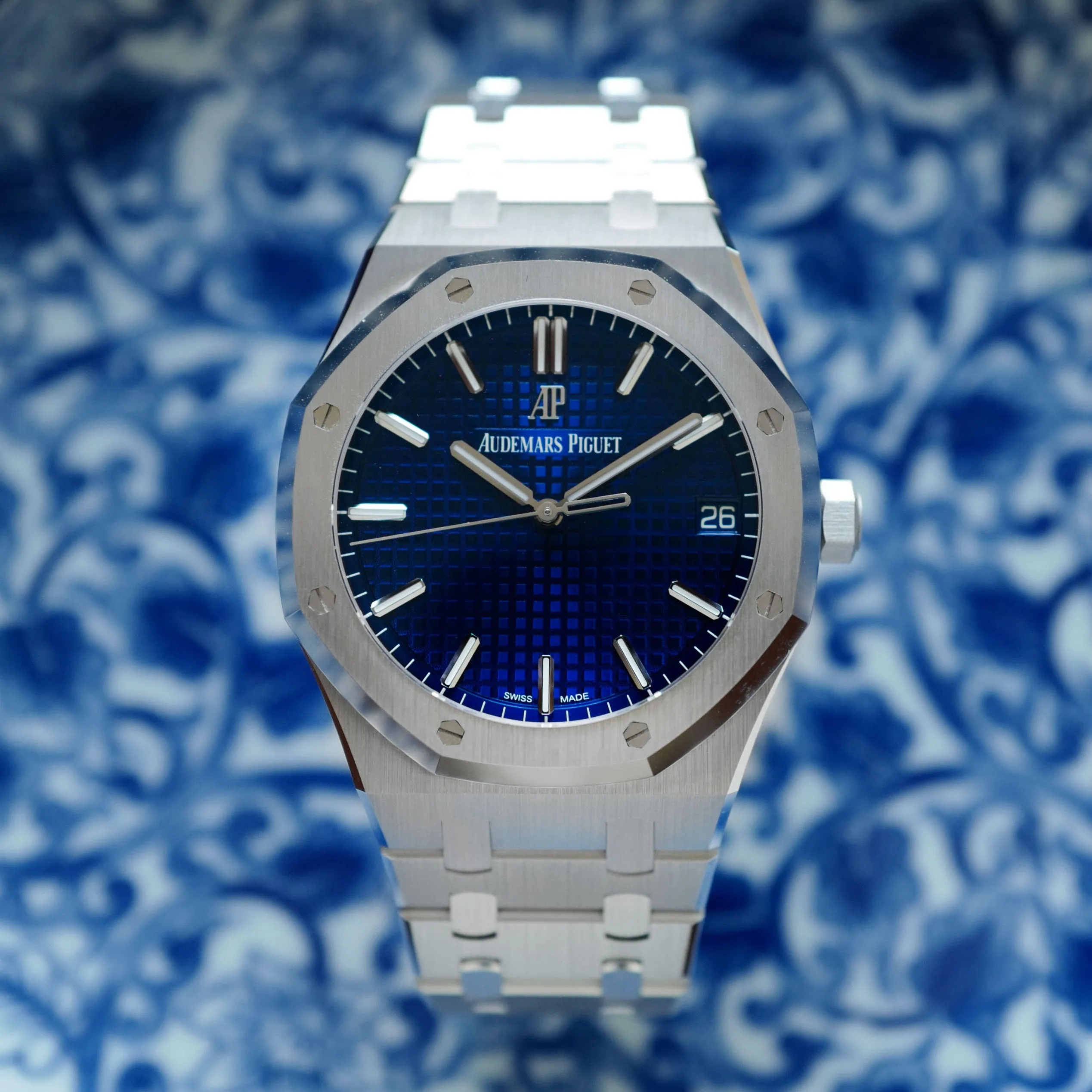Audemars Piguet White Gold Royal Oak Ref. 15503 Limited Edition for Japan