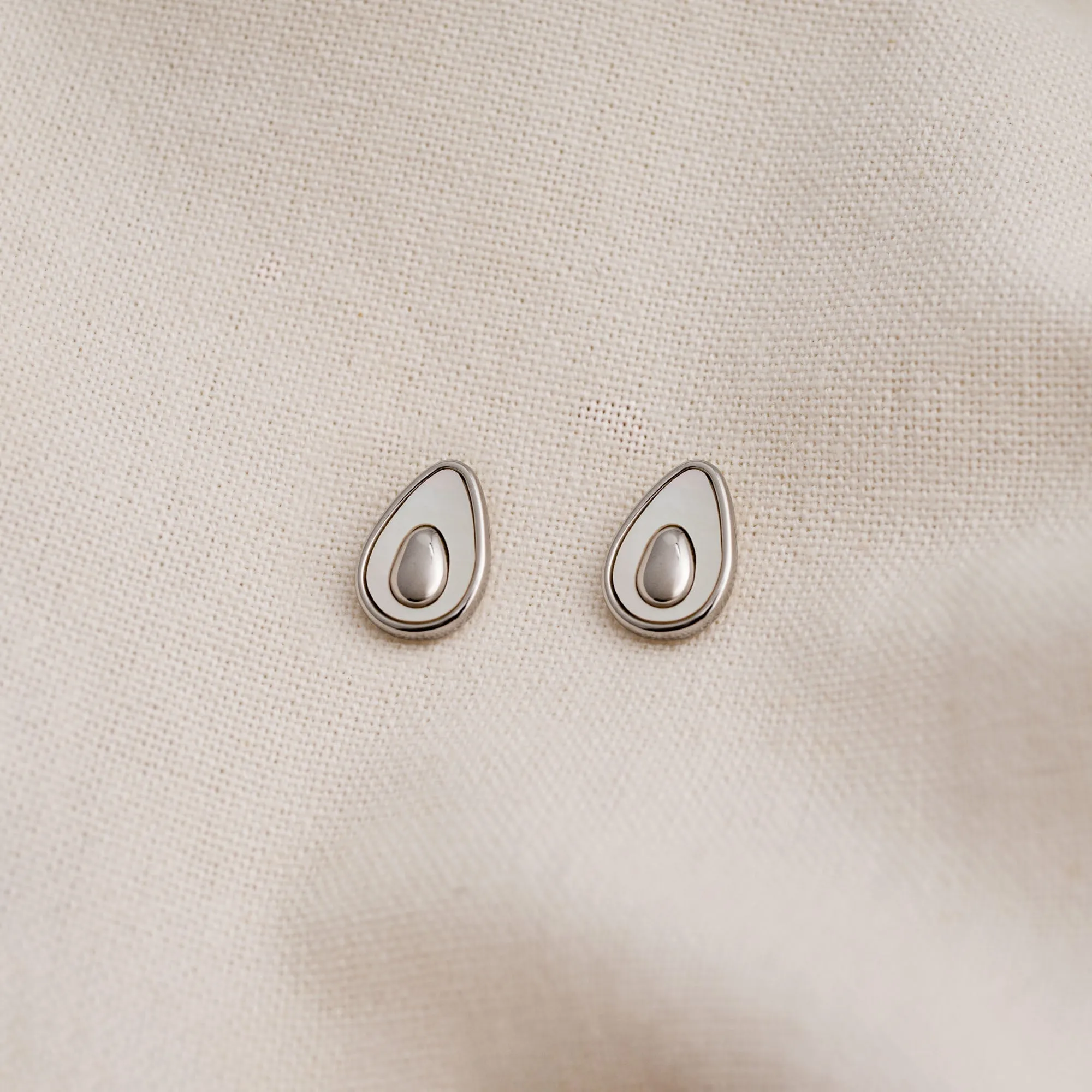 Avocado Stud Earrings
