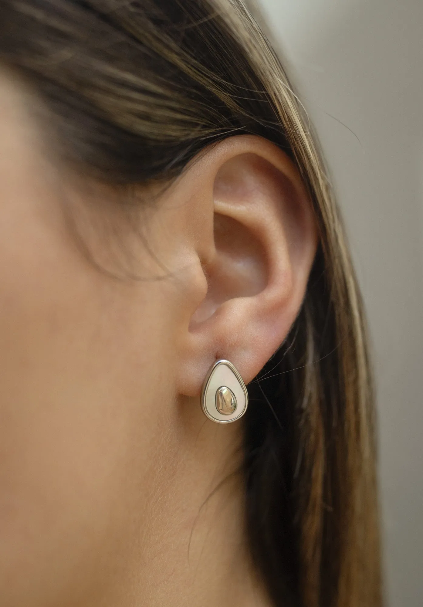 Avocado Stud Earrings