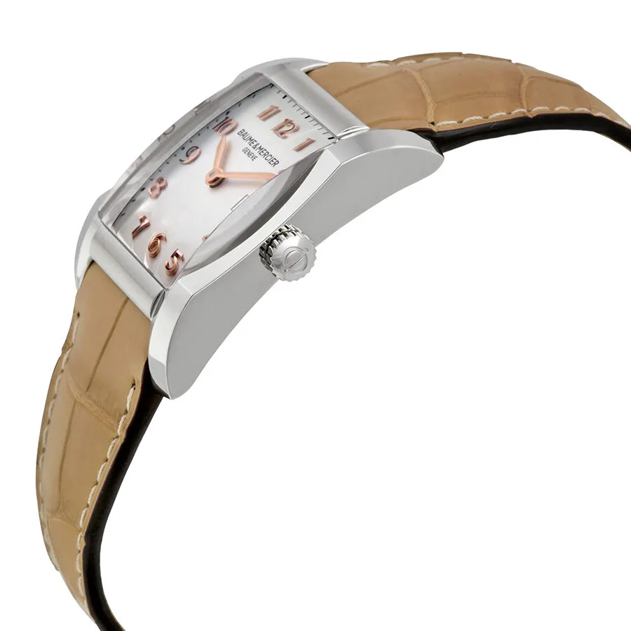 Baume and Mercier Hampton Silver Dial Ladies Watch 10081