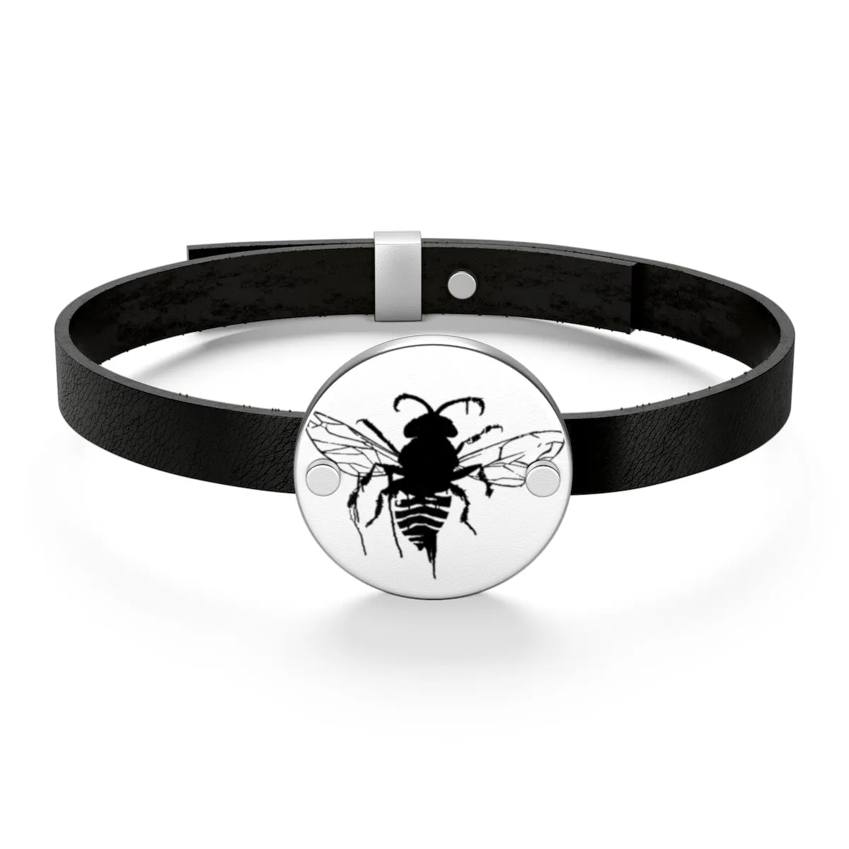 Bee Leather Bracelet