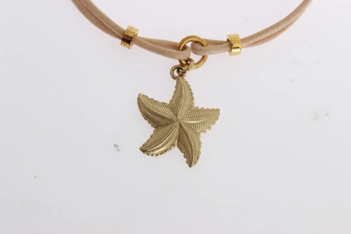 Beige Pull Strap Bracelet