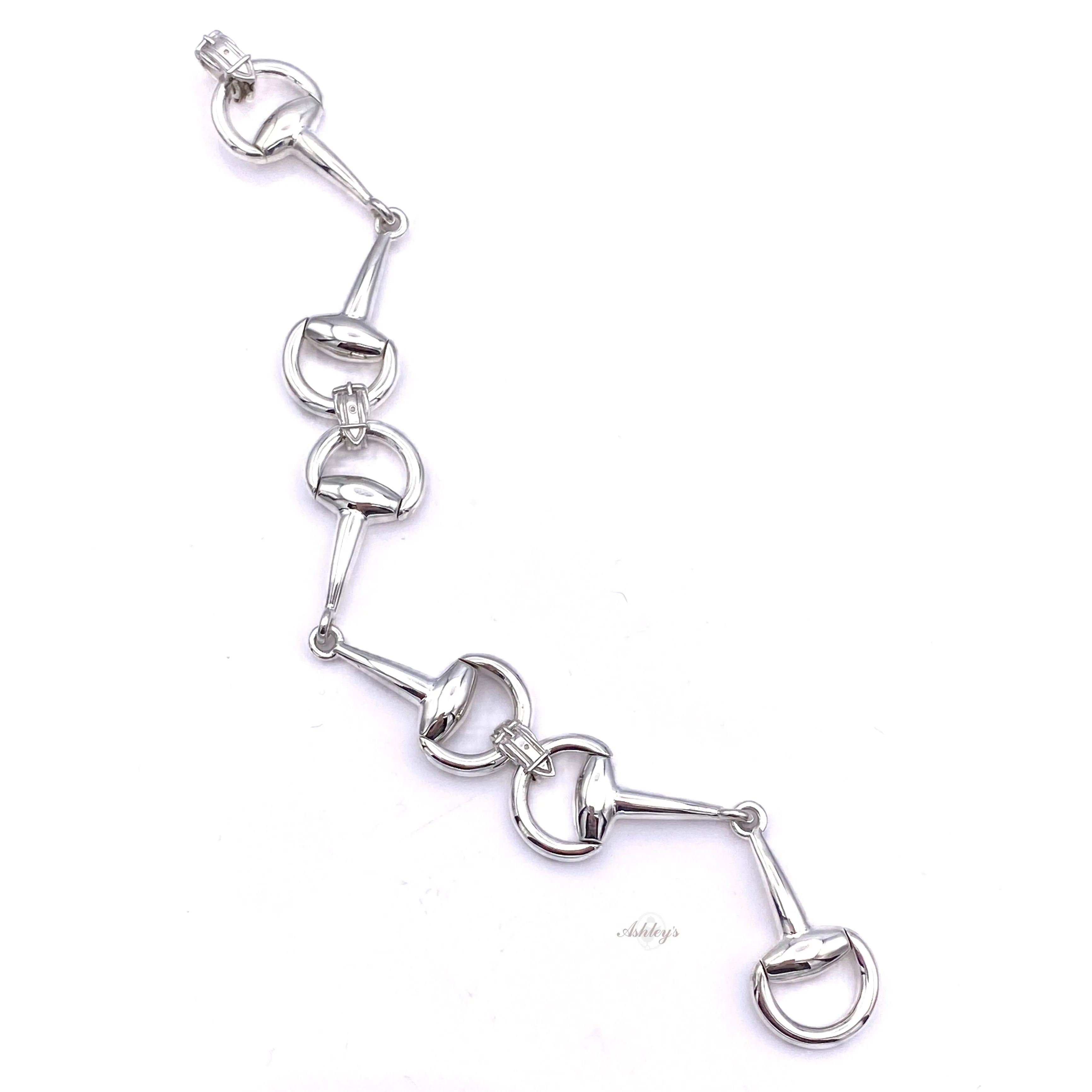 Bit Bracelet, Sterling Silver - 3 Bits