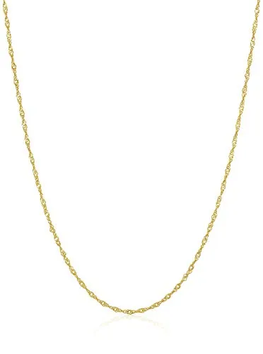 Block Letter Necklace
