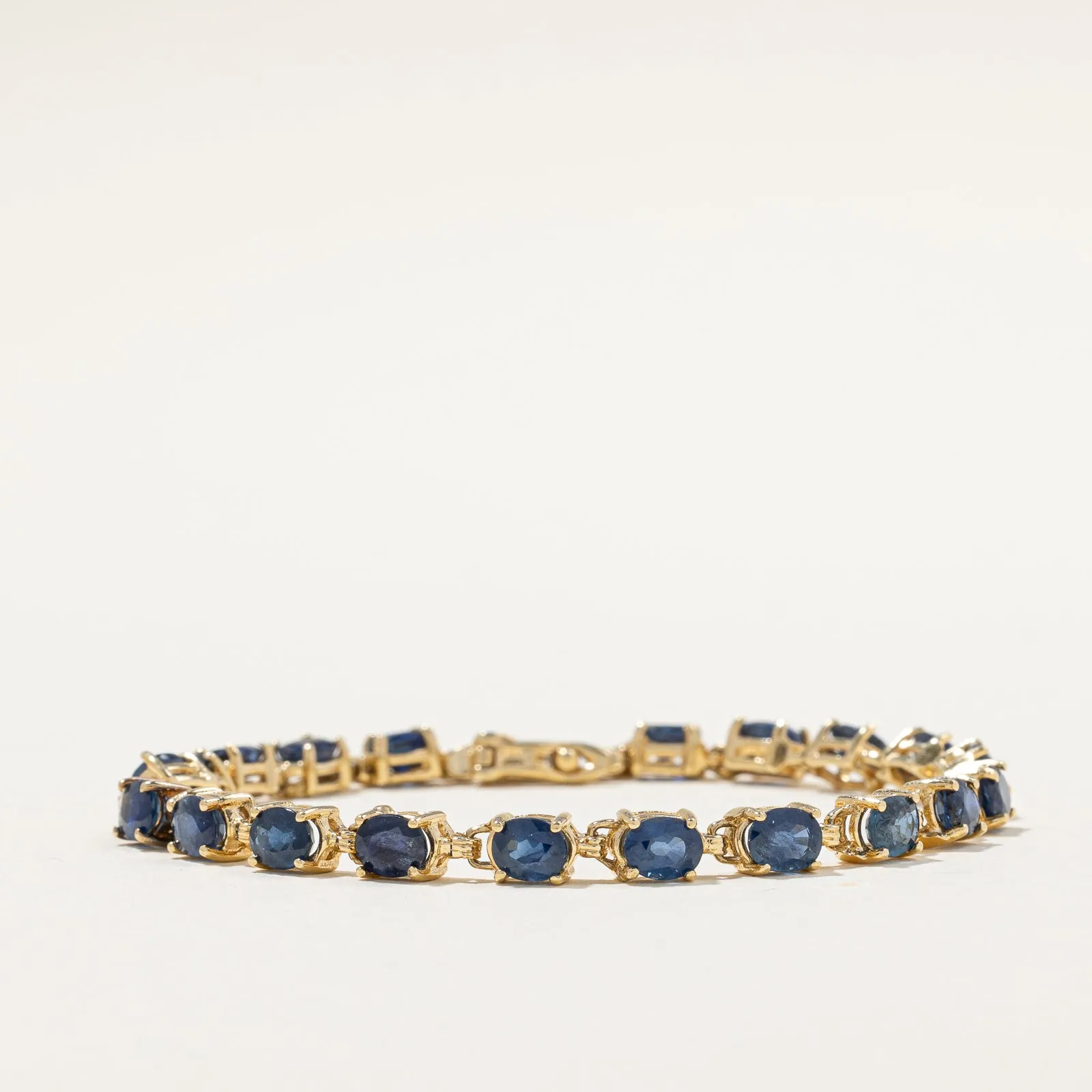 Blue Sapphire Bracelet | 8.00ctw | 7" |