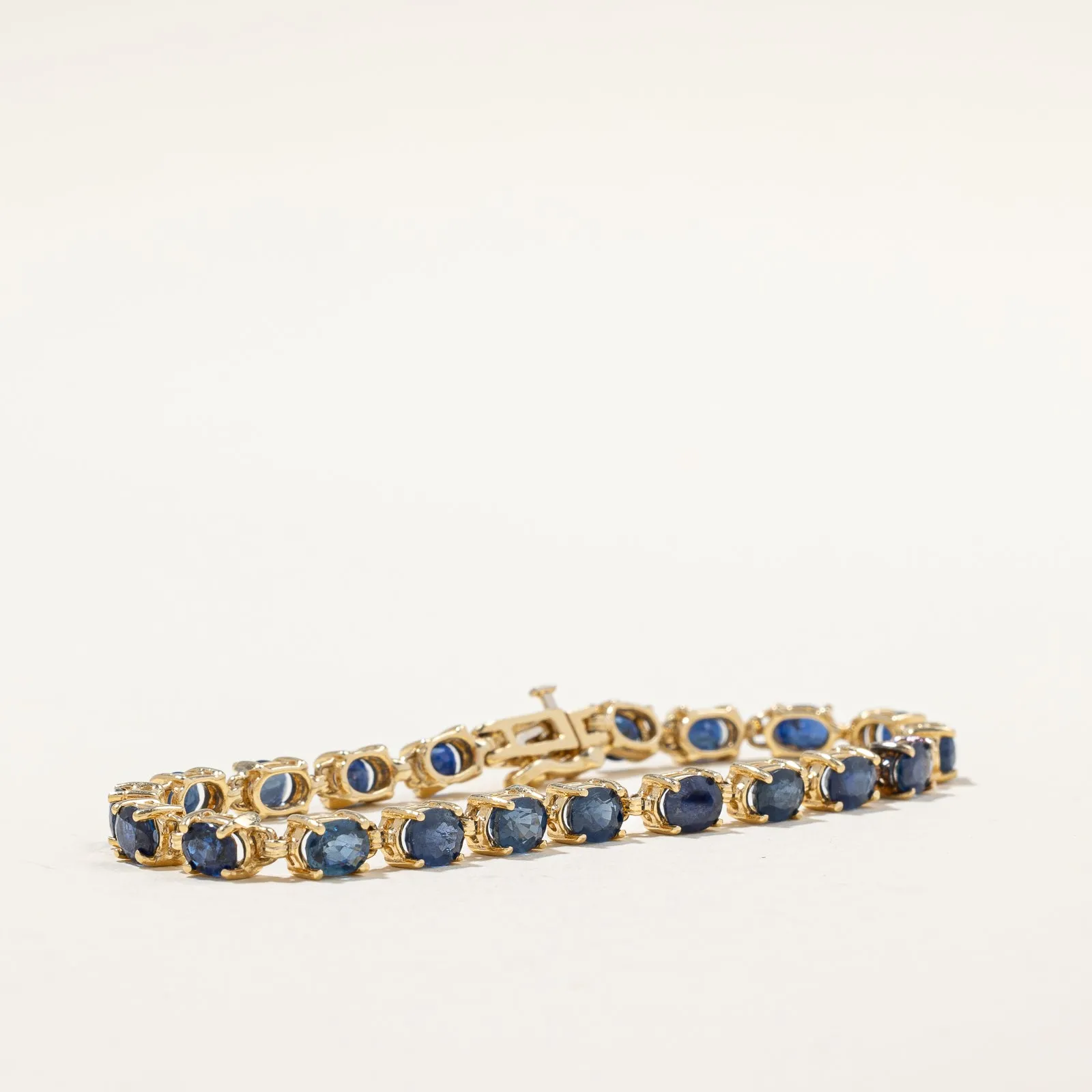 Blue Sapphire Bracelet | 8.00ctw | 7" |