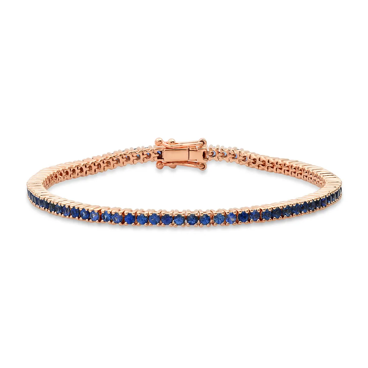 Blue Sapphire Classic Tennis Bracelet