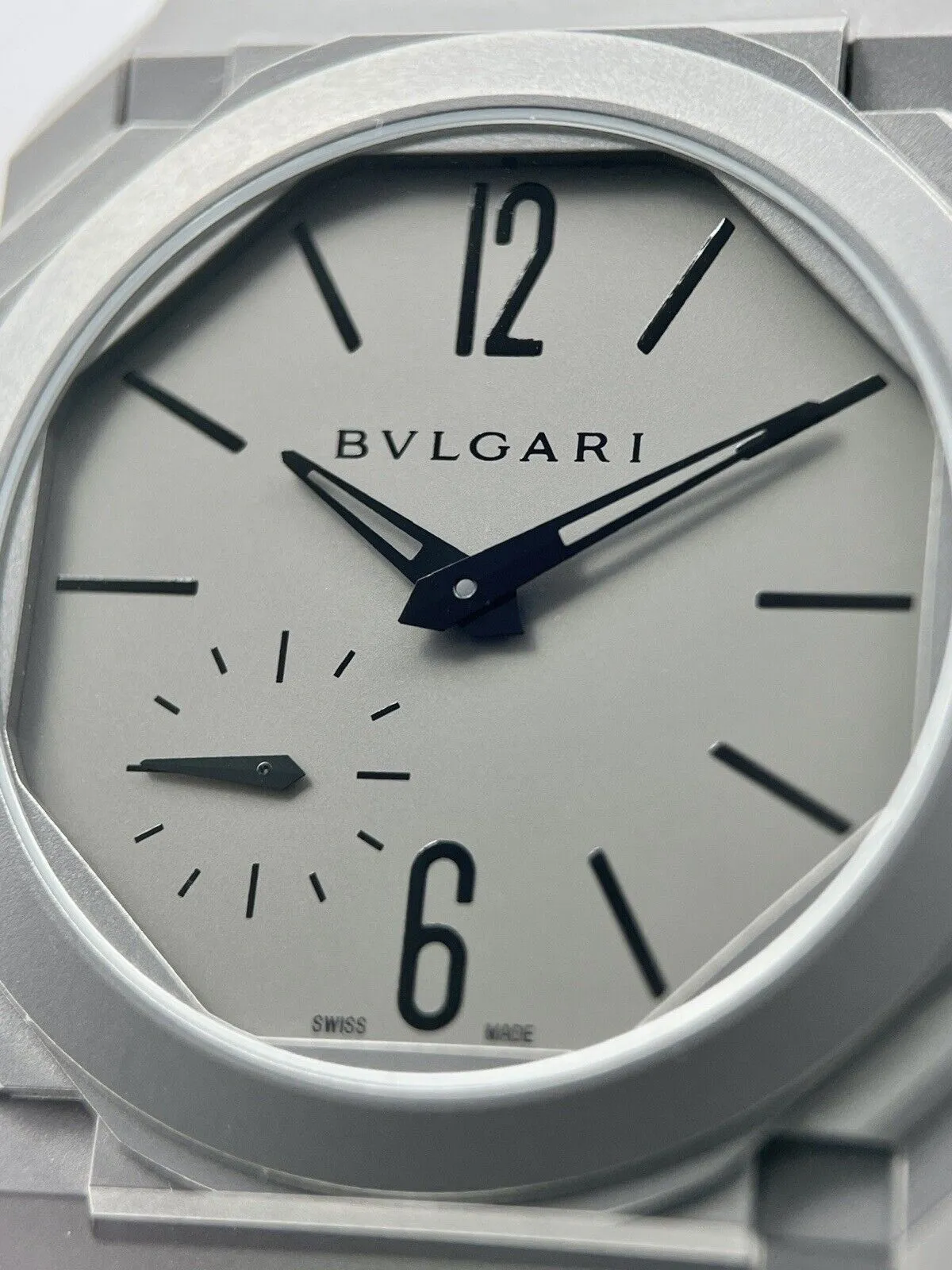 Bulgari Octo Finissimo Automatic 40mm Gray Dial Titanium BGO40T W/Papers