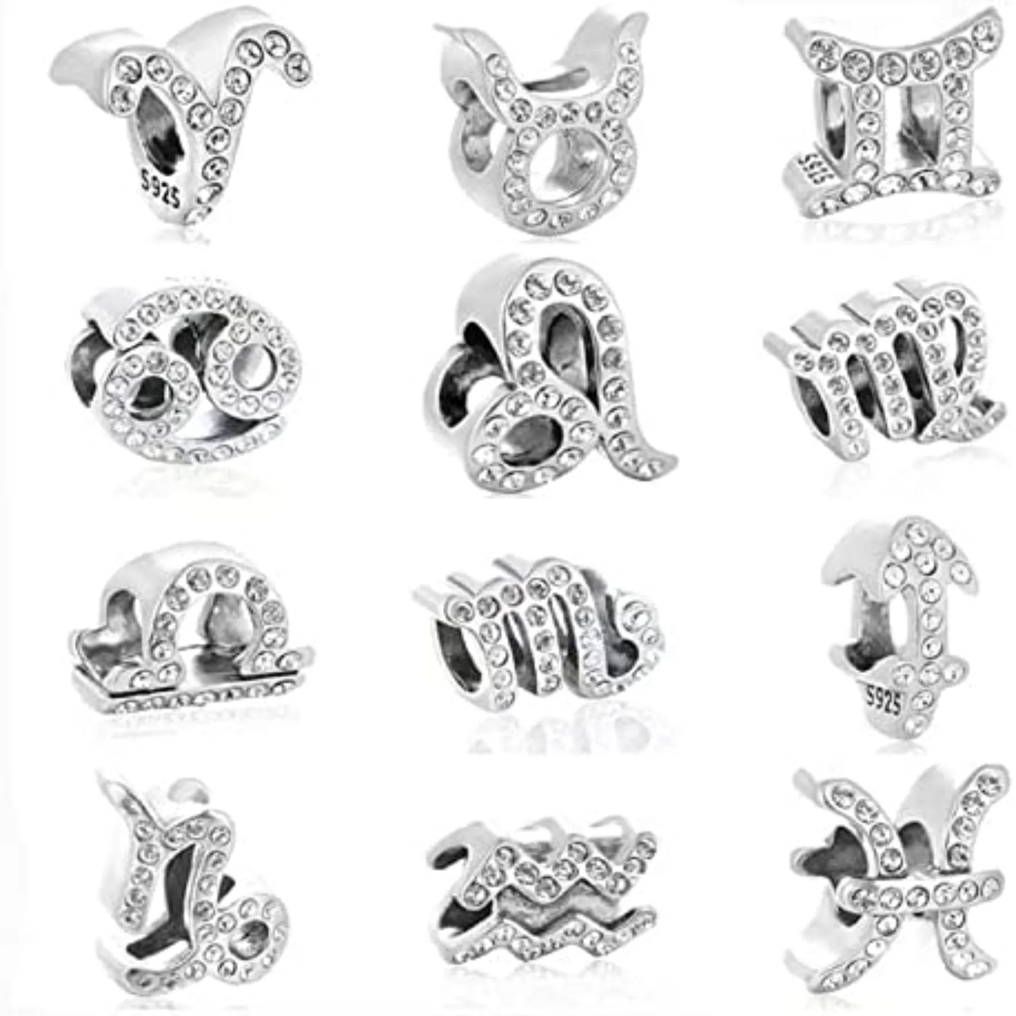 Capricorn Zodiac Bead Charm