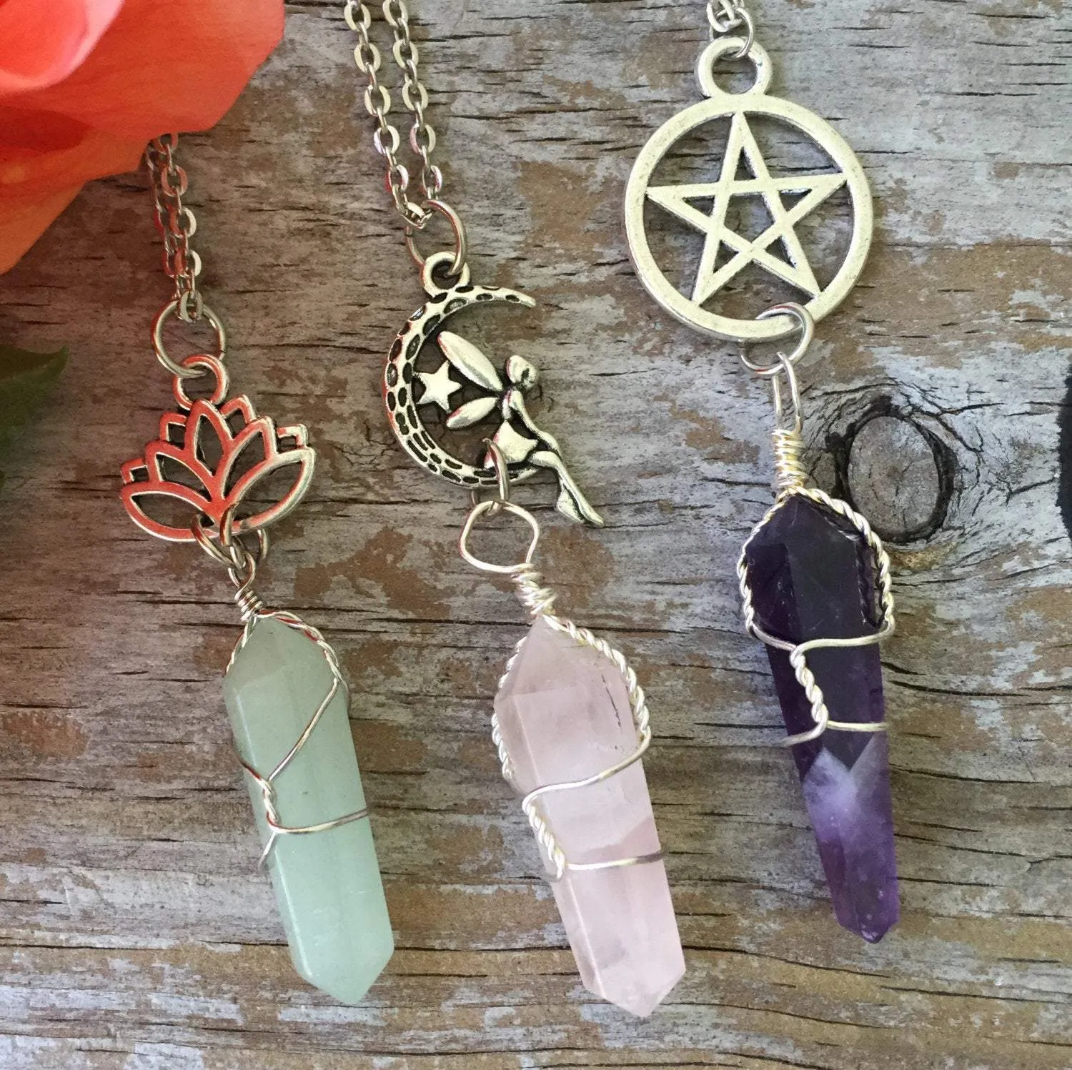 Celtic Gemstone Necklace