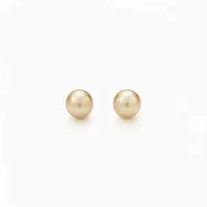 Champagne South Sea Pearl Studs