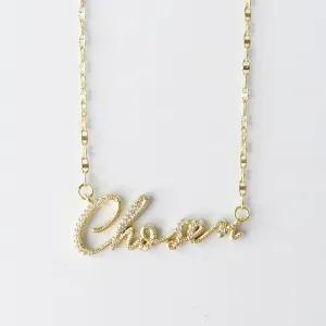 Chosen Gold Necklace I-29