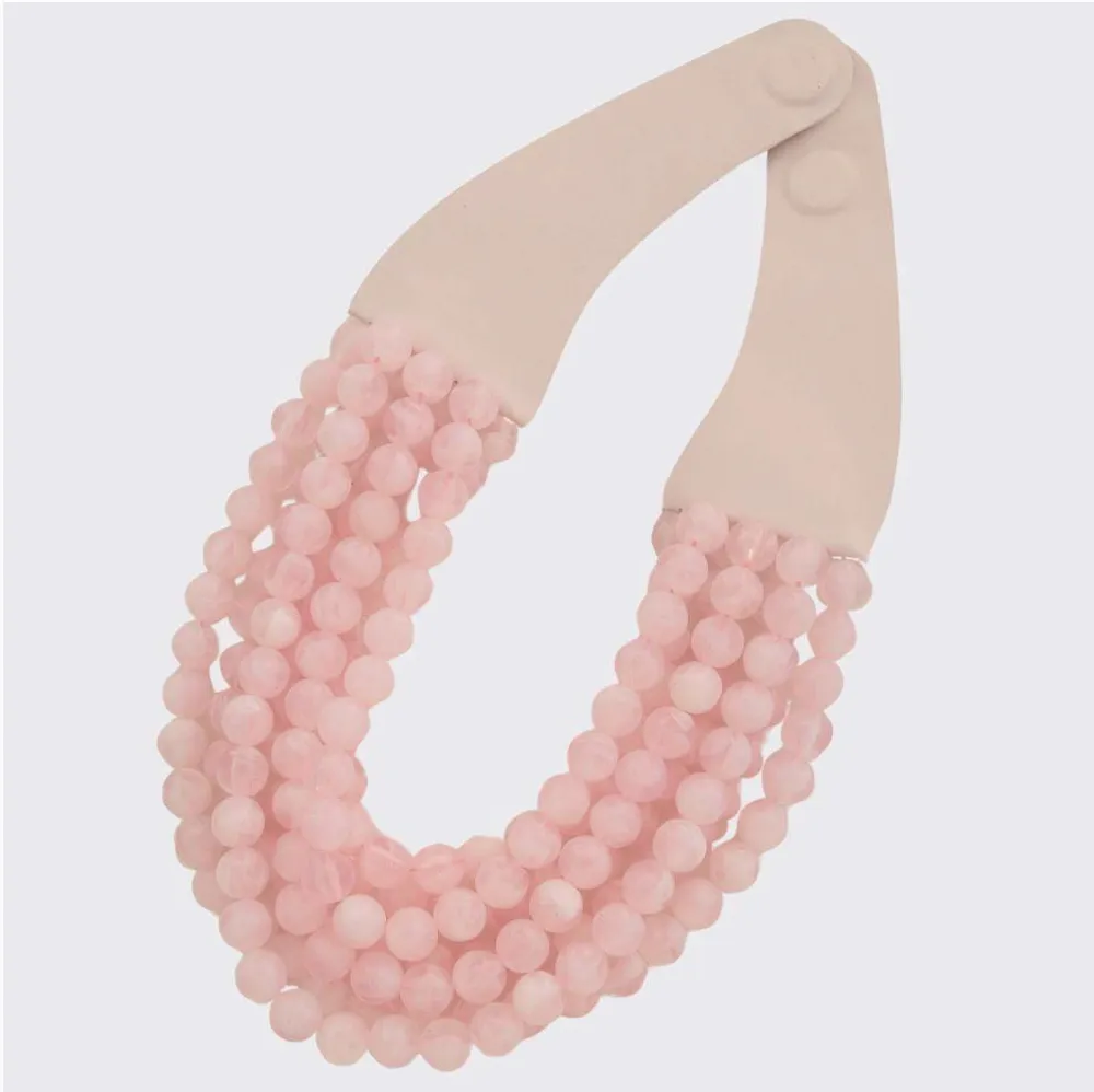 CHUNKY BEADED MAGNETIC NECKLACE