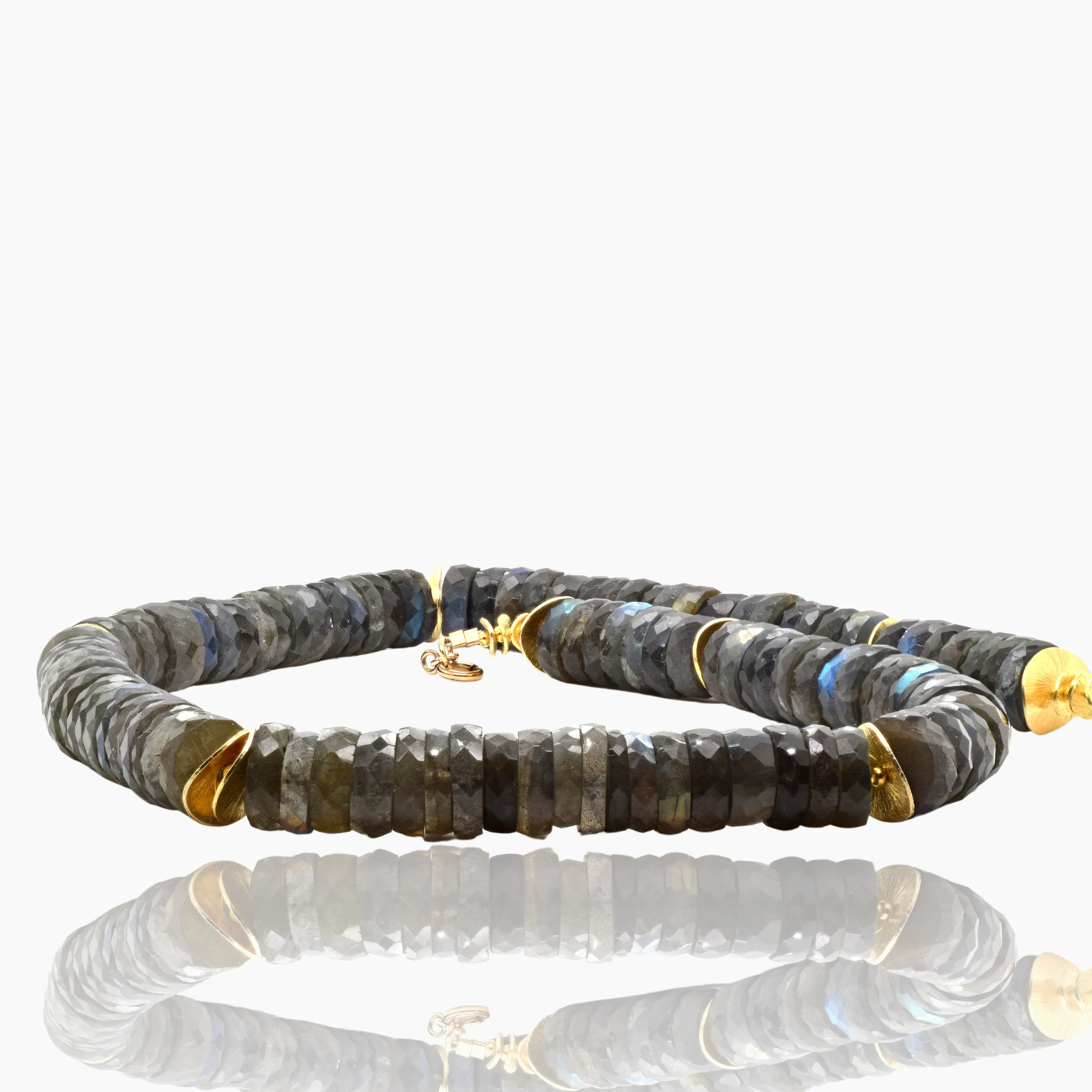 Chunky labradorite necklace