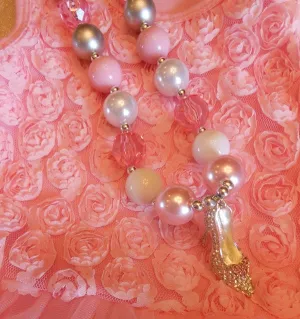 Cinderella Shoe Chunky Necklace