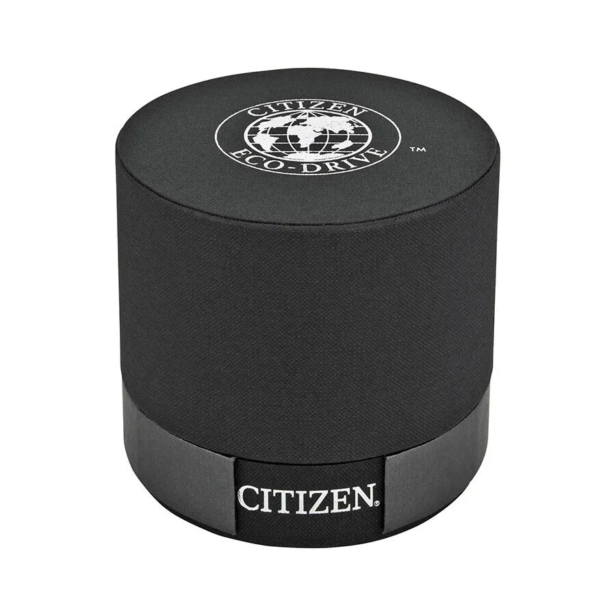 Citizen Normandie Eco-Drive Black Dial Crystal Ladies Watch EW9780-57E