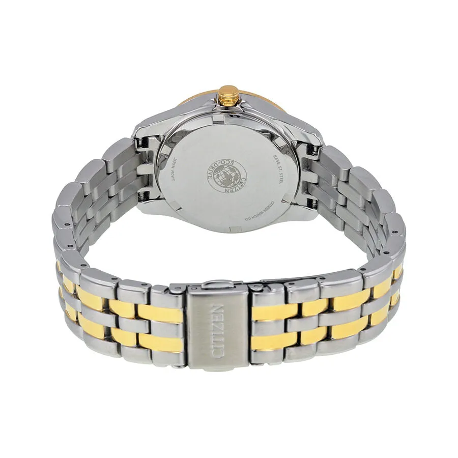 Citizen Silhouette Crystal Silver Dial Eco-Drive Ladies Watch EW1908-59A