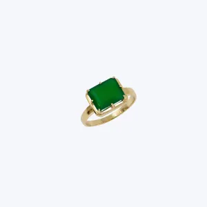 Cleo Daniela Emerald Cut Ring