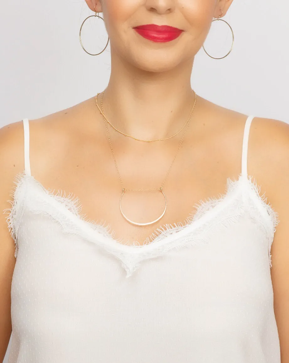 Cleopatra Necklace, Gold Filled