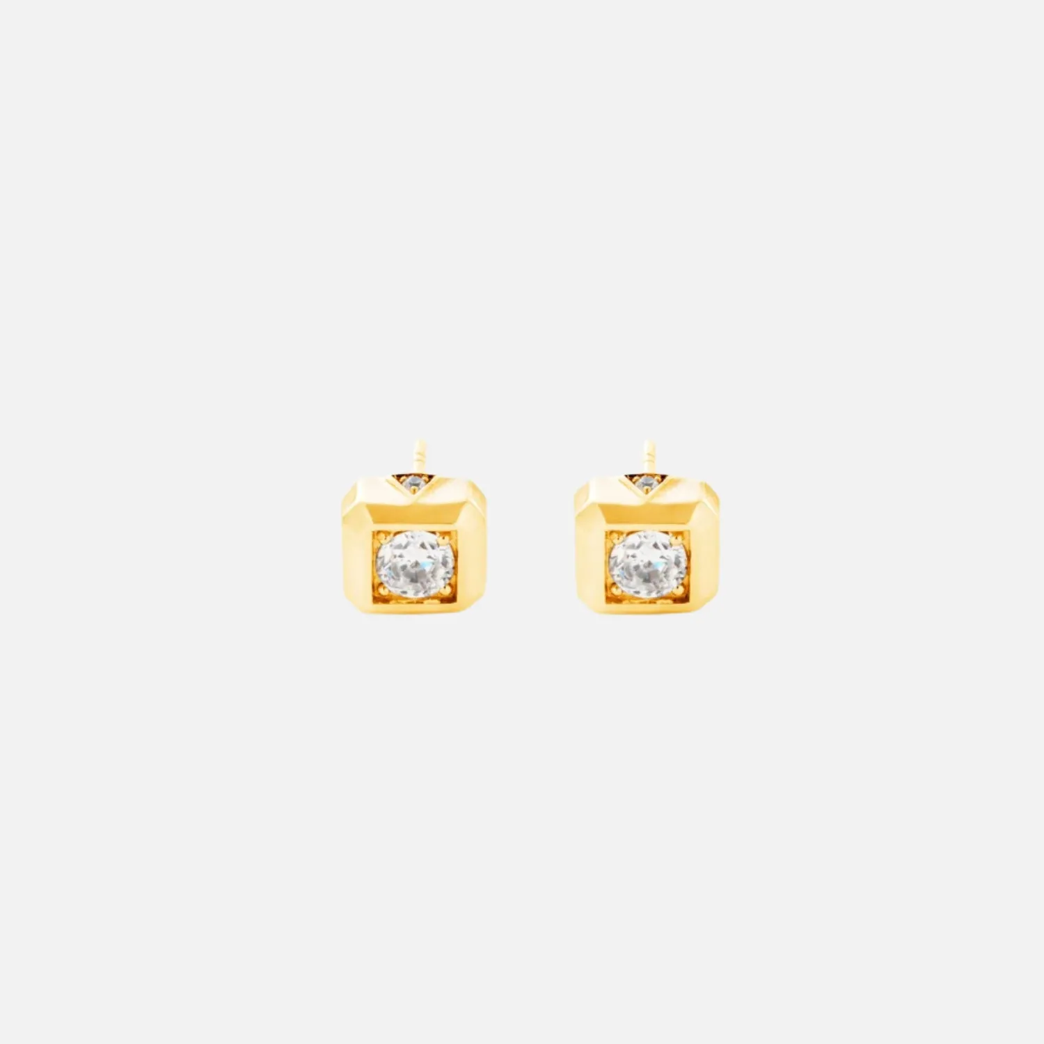 Code Stud Earrings