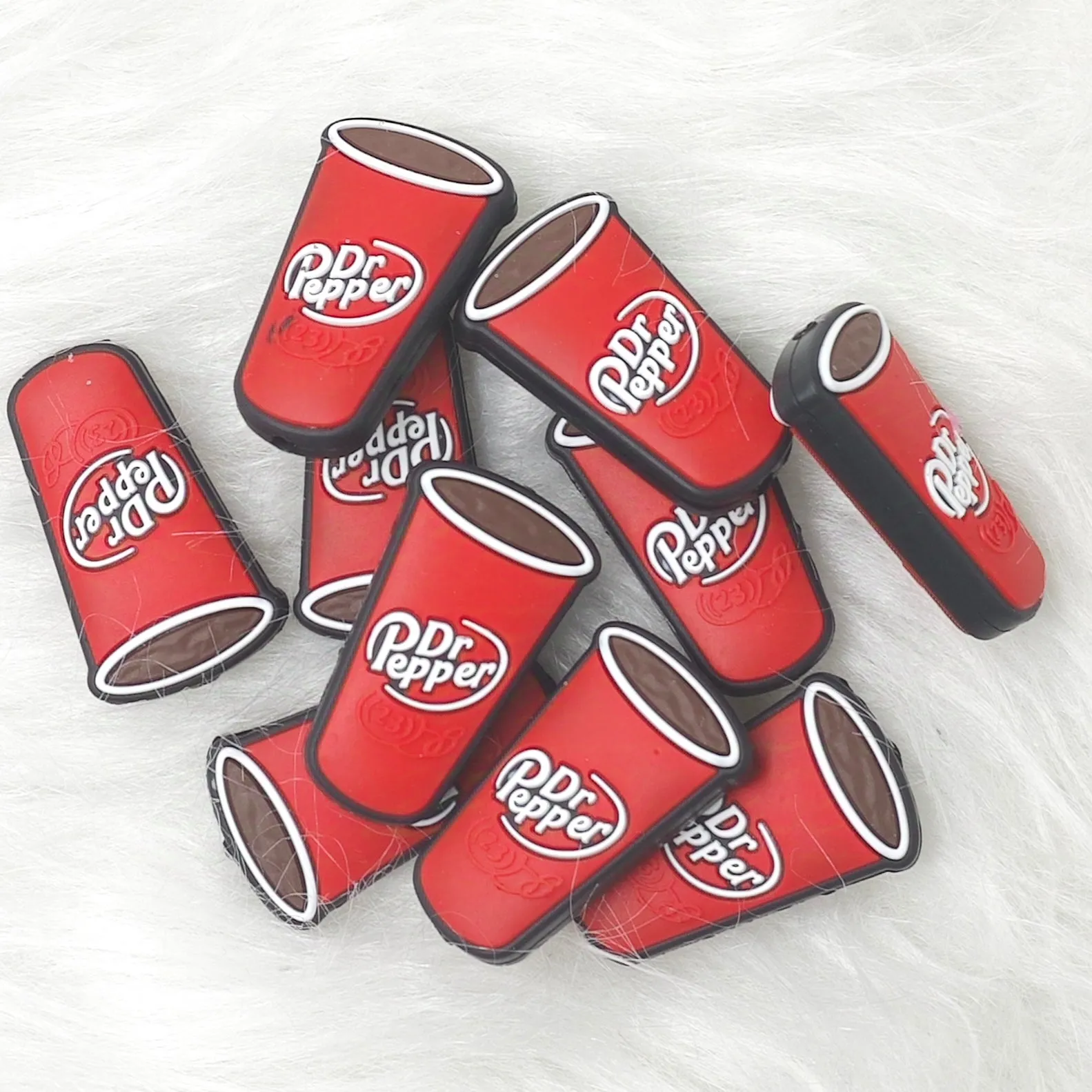 Cola focal, drink food silicone focal beads