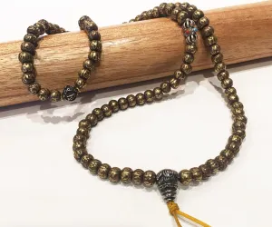 COMPASSION MALA BRASS