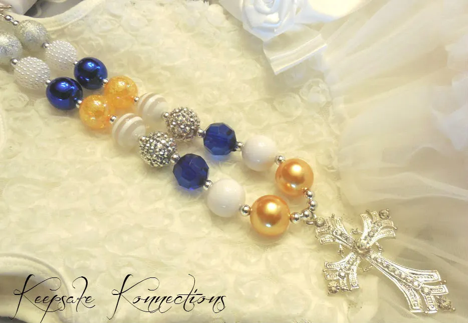 Cross Chunky Necklace