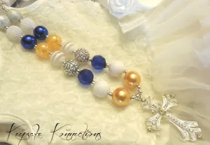 Cross Chunky Necklace