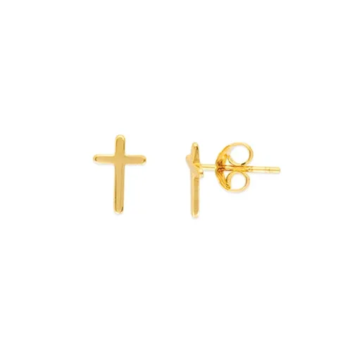 Cross Stud Earrings