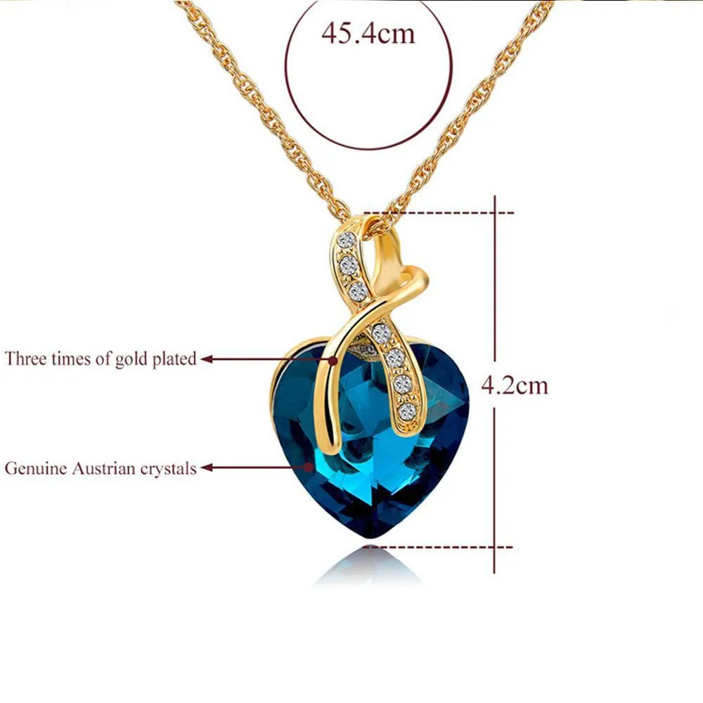Crystal Jewelry Love Set - Perfect Bridal Wedding Accessories
