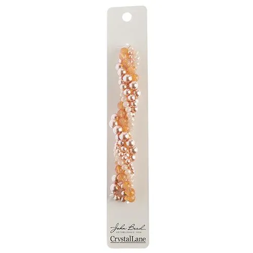 Crystal Lane Twisted Bead Strands Pincushion Protea