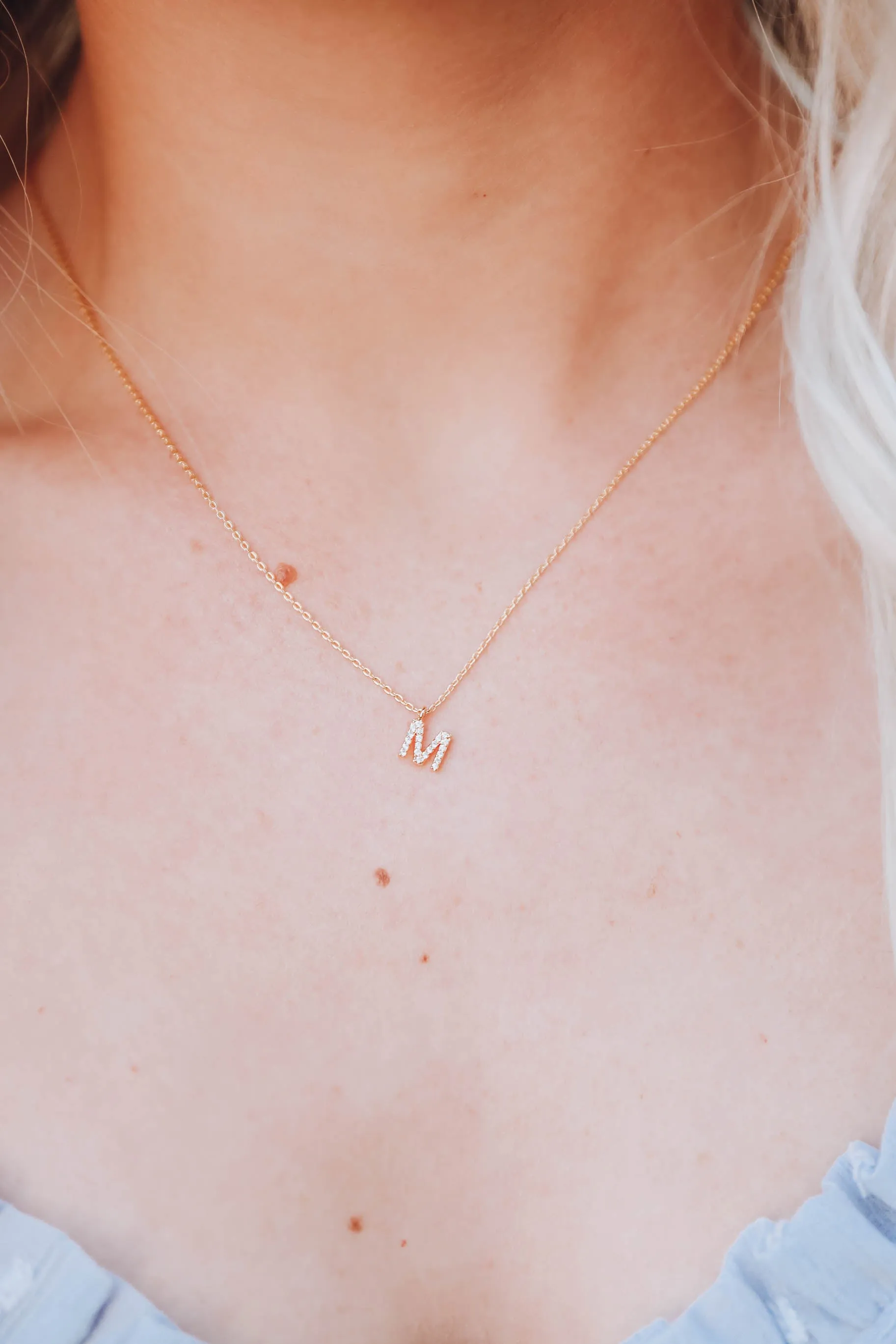 Dainty Initial Necklace