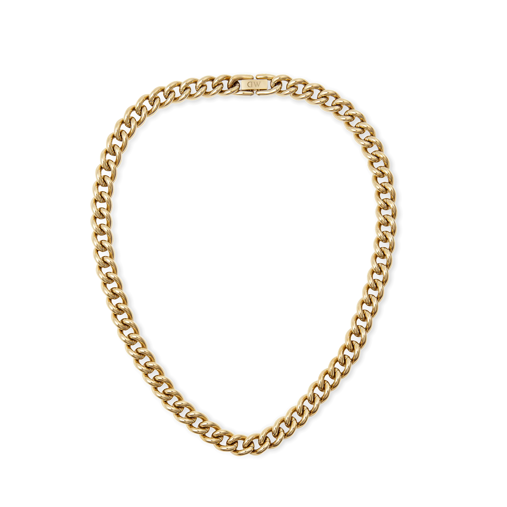 Daniel Wellington Chunky Chain Necklace Gold