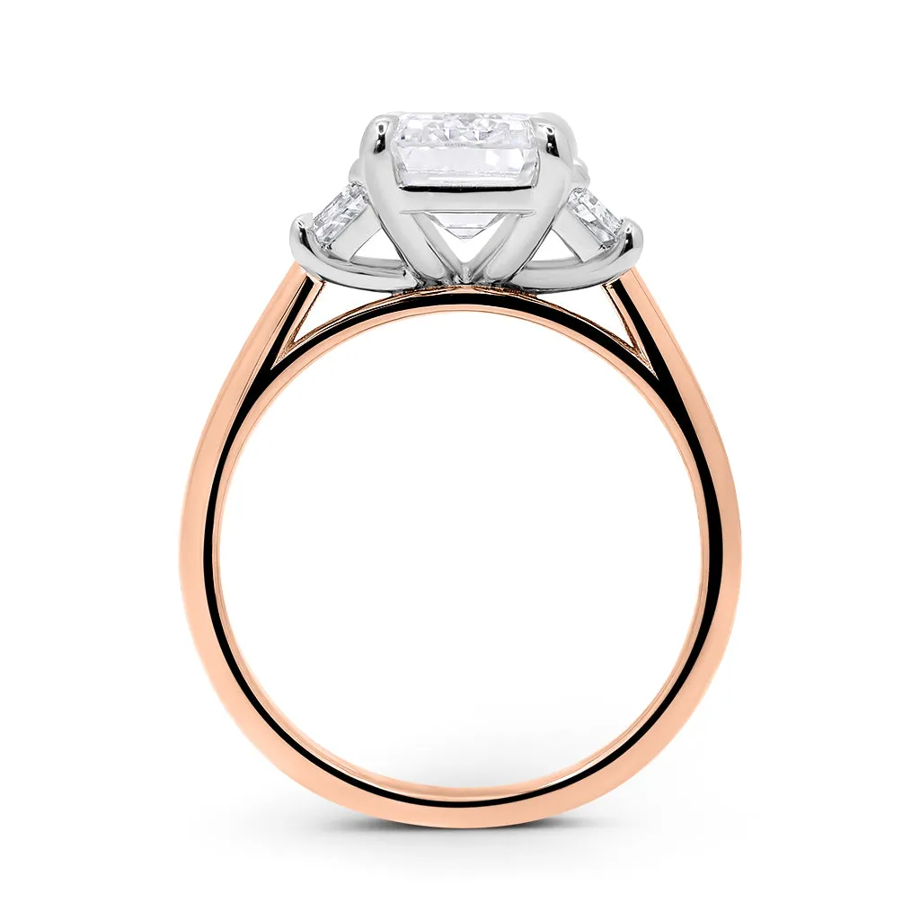 Daniella | 3 Stone Engagement Ring Setting