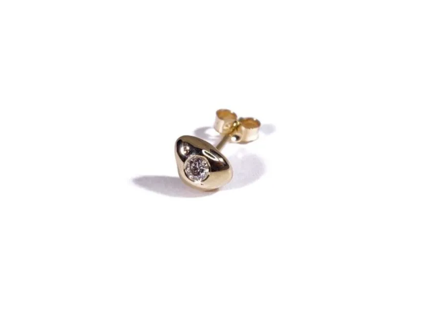 Diamond Mini Orb Stud