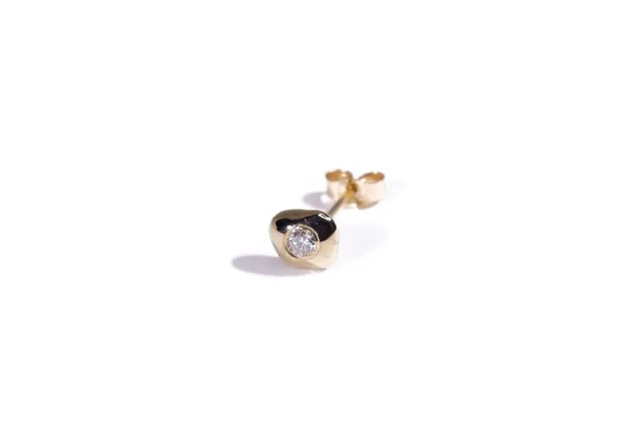 Diamond Mini Orb Stud