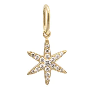 Diamond Pave Star Charm