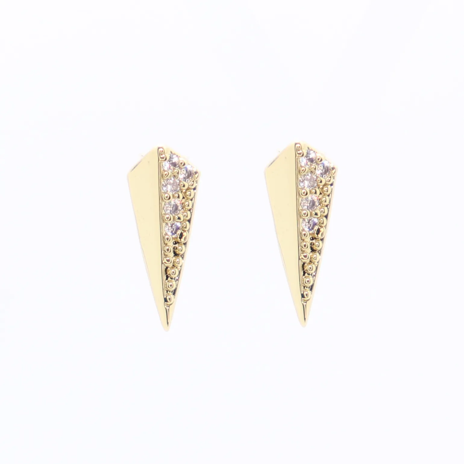 Diamond Studs - Gold