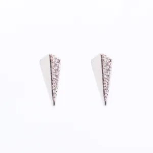 Diamond Studs - Silver