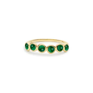 emerald six bezel band