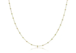 enewton choker simplicity chain gold - classic 2mm gold