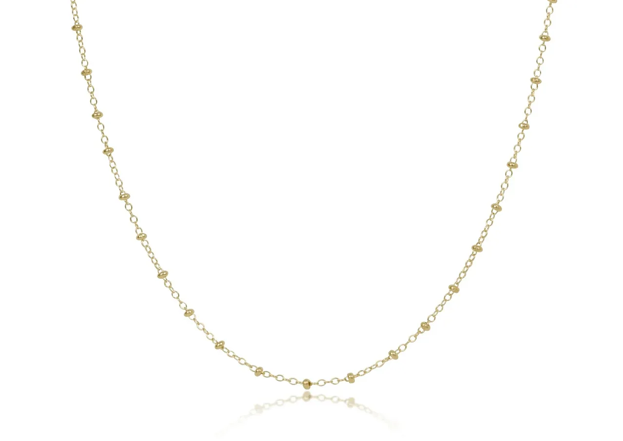 enewton choker simplicity chain gold - classic 2mm gold
