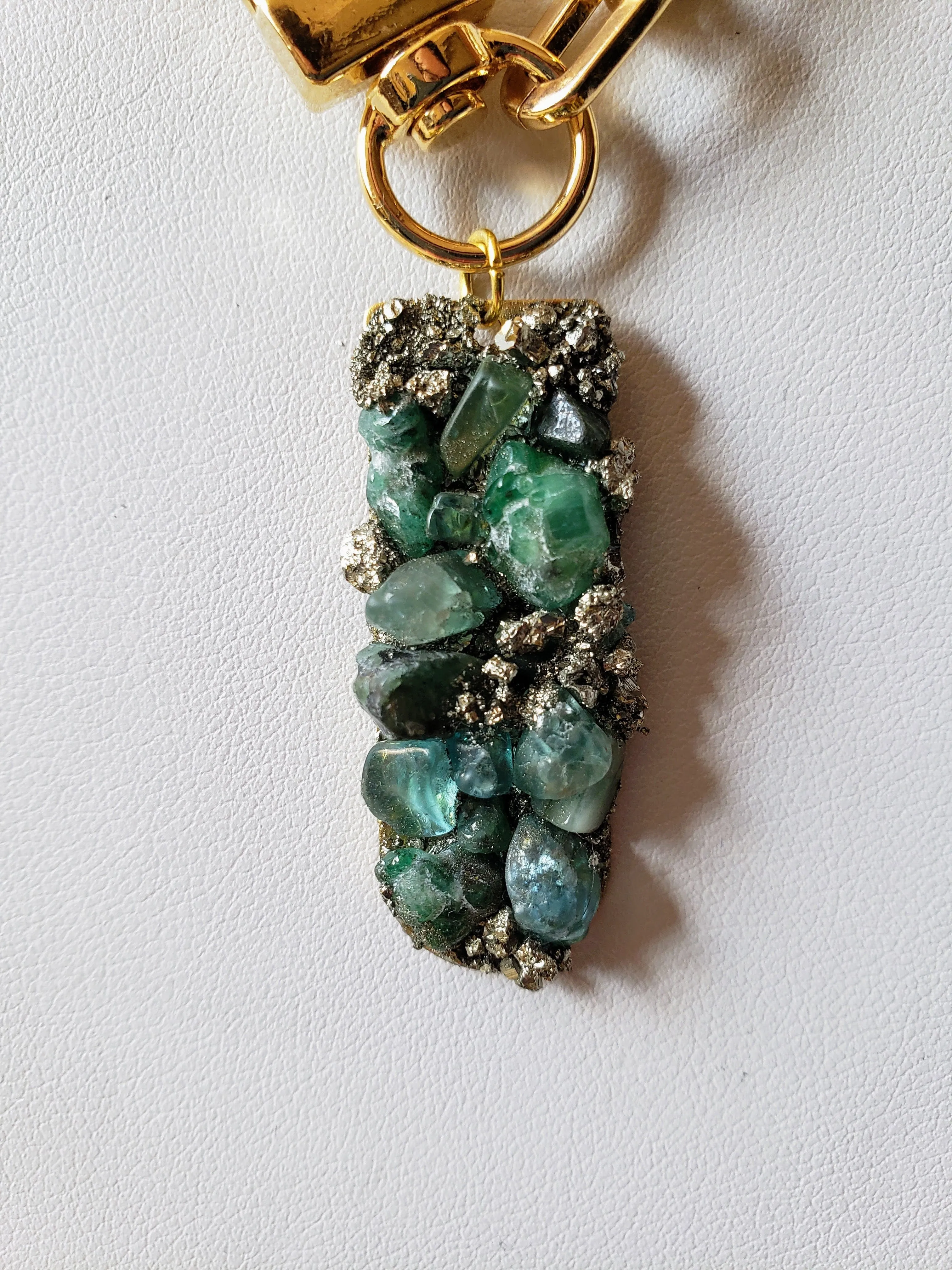 Essex Street Emerald Pendant Necklace