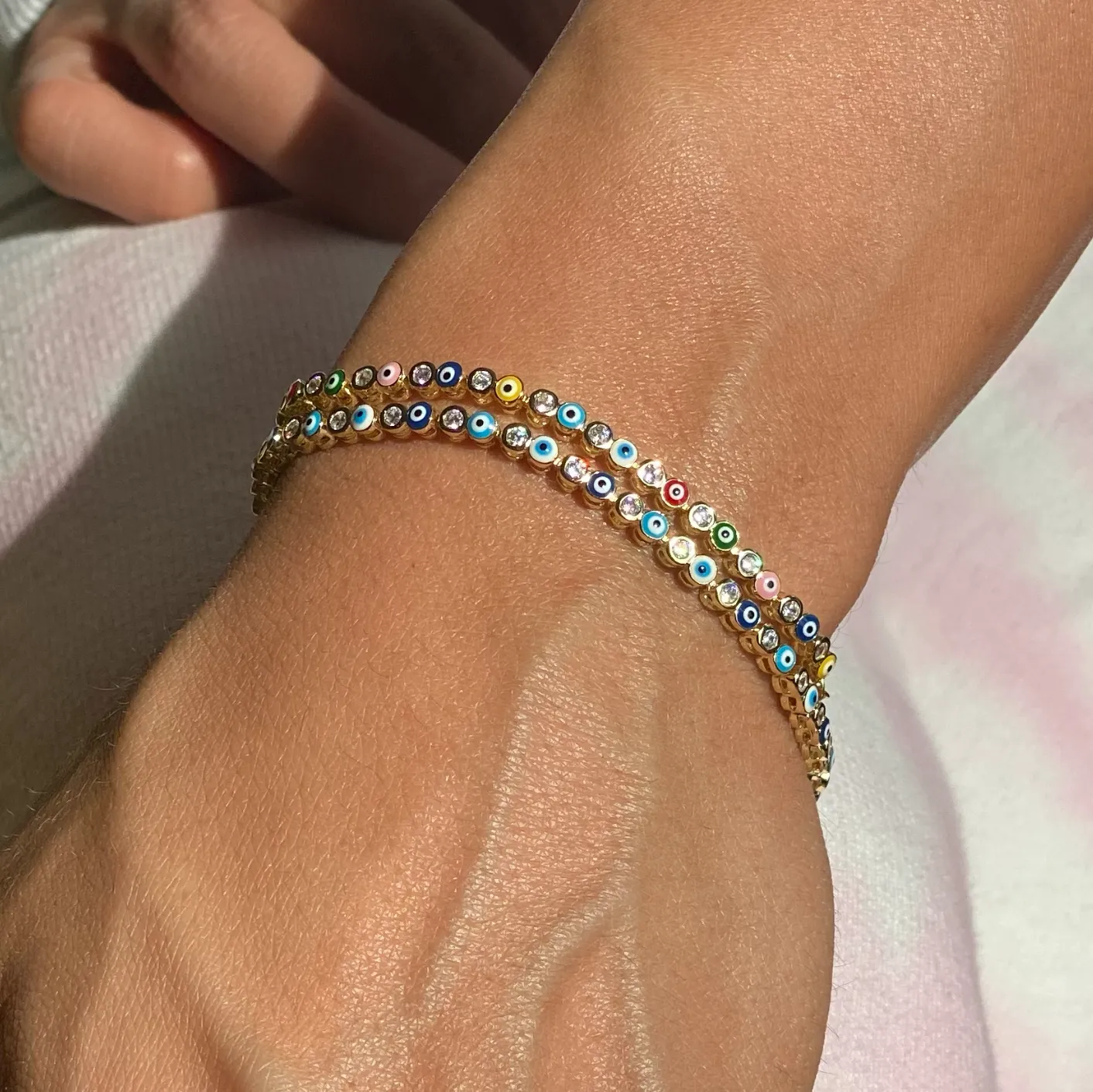 Evil Eye Tennis Bracelets