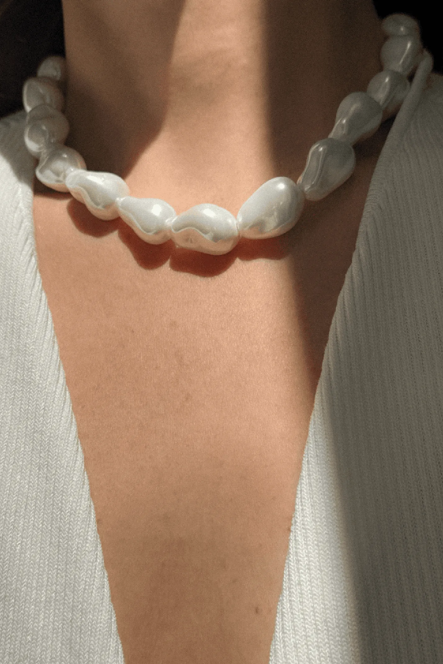 Fedra Baroque Pearl Necklace